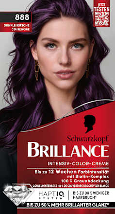 Haarfarbe 888 Dunkle Kirsche Schwarzkopf Brillance