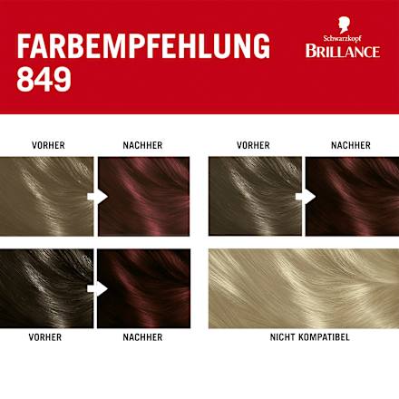 Haarfarbe 849 Herbstrot Schwarzkopf Brillance