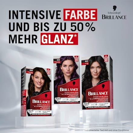 Haarfarbe 888 Dunkle Kirsche Schwarzkopf Brillance