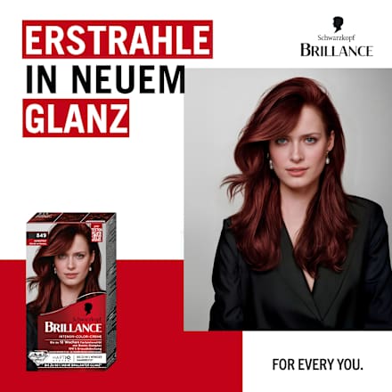 Haarfarbe 849 Herbstrot Schwarzkopf Brillance