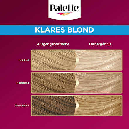 Haare Aufheller L9-0/XL9 Platin Blond Palette