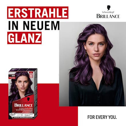 Haarfarbe 888 Dunkle Kirsche Schwarzkopf Brillance