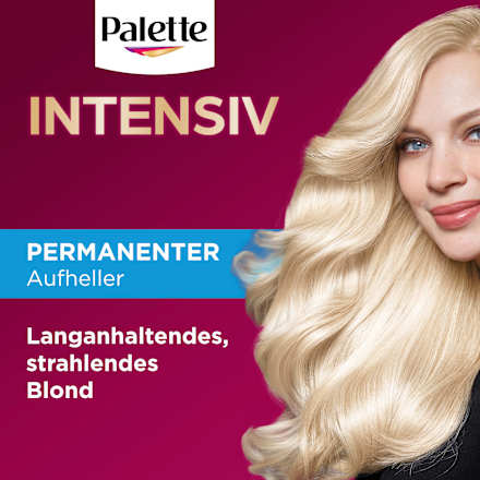 Haare Aufheller L9-0/XL9 Platin Blond Palette Intensive Color Creme