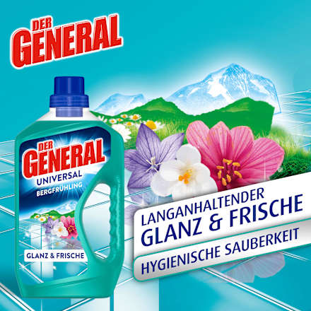 Allzweckreiniger universal Bergfrühling DER GENERAL