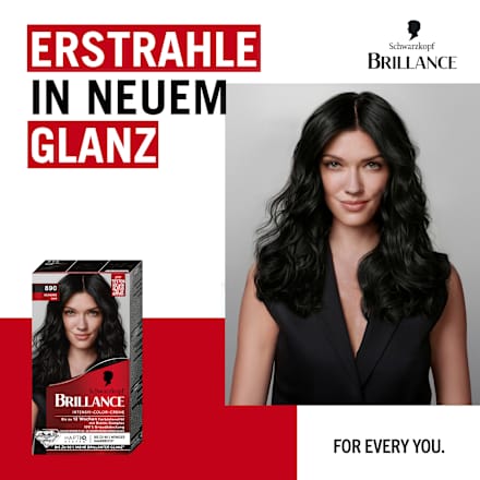 Haarfarbe 890 Schwarz Schwarzkopf Brillance