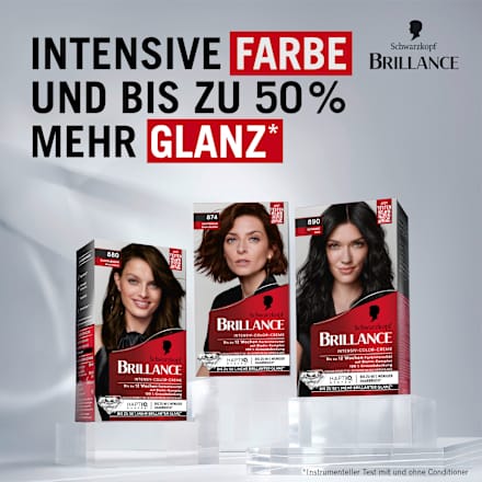 Haarfarbe 874 Samtbraun Schwarzkopf Brillance