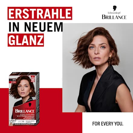 Haarfarbe 874 Samtbraun Schwarzkopf Brillance