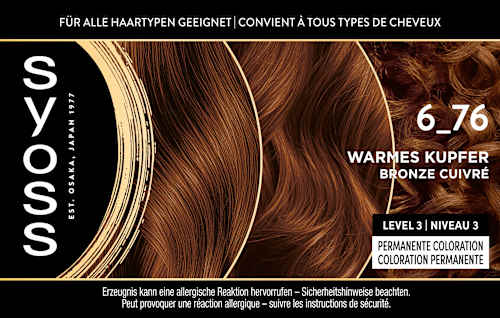 Haarfarbe 6_76 Warmes Kupfer Syoss Oleo Intense