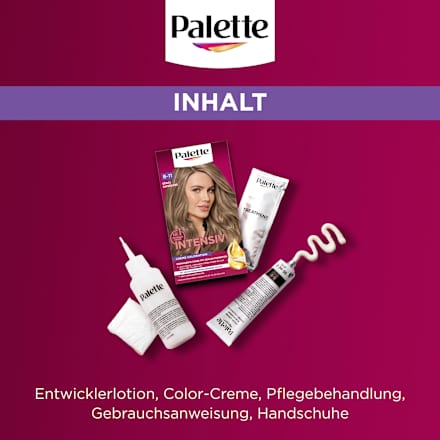 Haarfarbe 8-11 Kühles Naturblond Palette