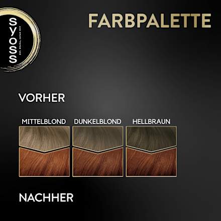 Haarfarbe 6_76 Warmes Kupfer Syoss Oleo Intense