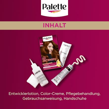 Haarfarbe 6-70 Kupfer Mahagoni Palette Intensive Color Creme