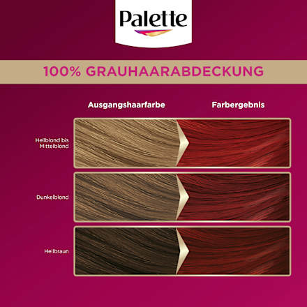 Haarfarbe 6-88 Rubinrot Palette