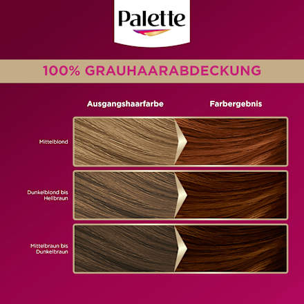 Haarfarbe 6-70 Kupfer Mahagoni Palette Intensive Color Creme
