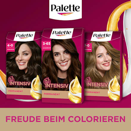 Haarfarbe 3-65/750 Schokobraun Palette Intensive Color Creme
