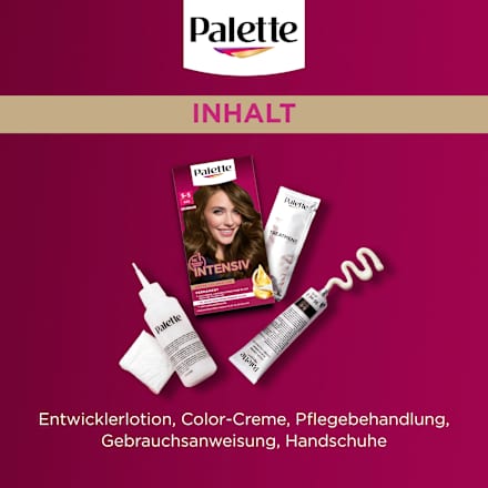 Haarfarbe 5-5/655 Goldbraun Palette Intensive Color Creme