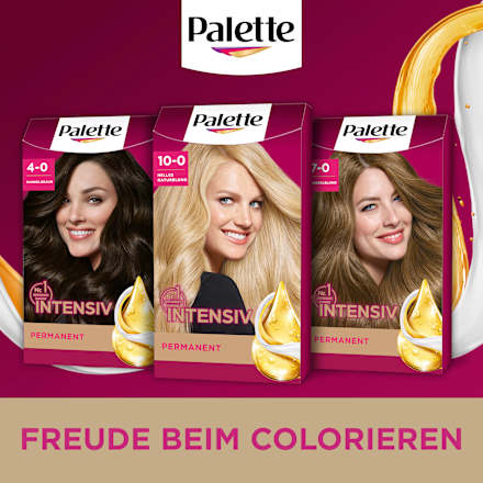 Haarfarbe 10-0/200 Helles Naturblond Palette Intensive Color Creme