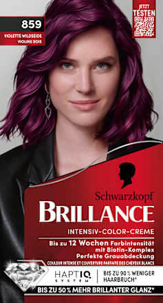 Haarfarbe 859 Violette Wildseide Schwarzkopf Brillance