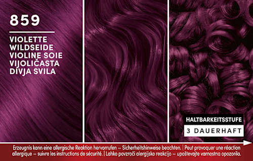Haarfarbe 859 Violette Wildseide Schwarzkopf Brillance