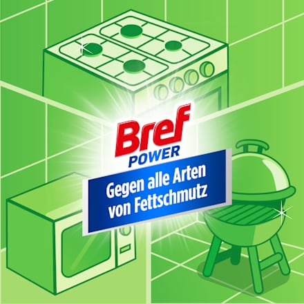 Küchenreiniger Power gegen Fett & Eingebranntes Bref