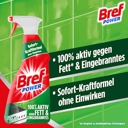 Küchenreiniger Power gegen Fett & Eingebranntes Bref