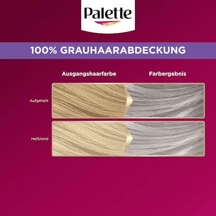 Haarfarbe U71 Kühles Silbergrau Palette Intensive Color Creme