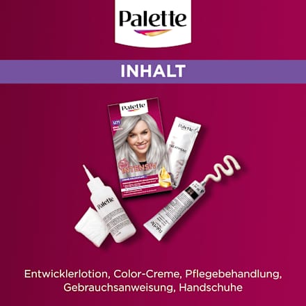 Haarfarbe U71 Kühles Silbergrau Palette Intensive Color Creme