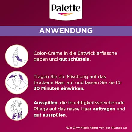 Haarfarbe U71 Kühles Silbergrau Palette Intensive Color Creme