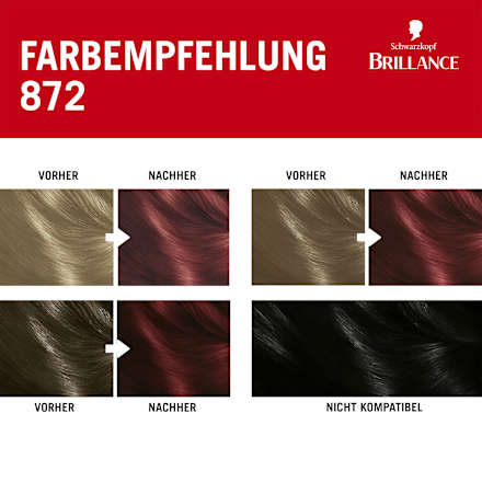 Haarfarbe 872 Intensivrot Schwarzkopf Brillance