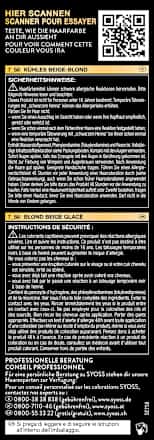 Haarfarbe 7_58 Kühles Blond Syoss Oleo Intense