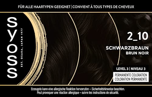 Haarfarbe 2_10 Schwarzbraun Syoss Oleo Intense