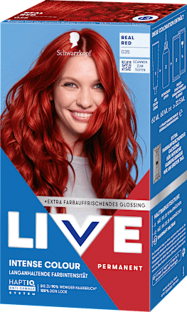 Haarfarbe 035 Real Red Schwarzkopf LIVE