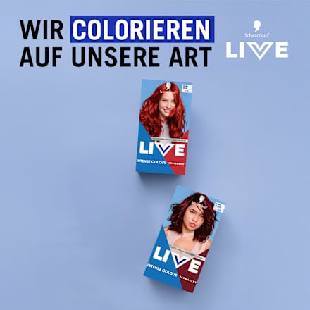 Haarfarbe 035 Real Red Schwarzkopf LIVE