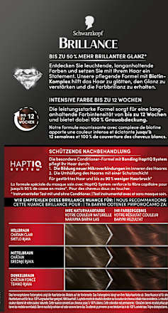 Haarfarbe 869 Kastanienbraun Schwarzkopf Brillance