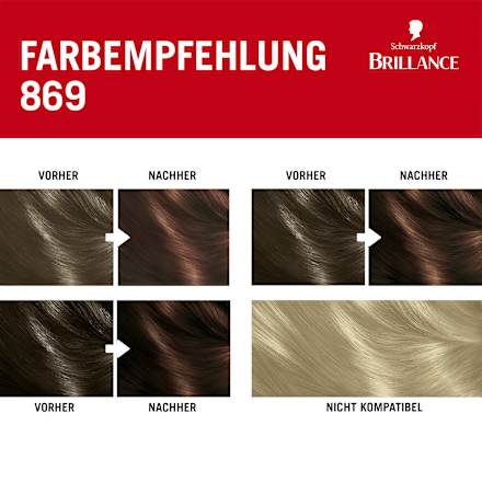 Haarfarbe 869 Kastanienbraun Schwarzkopf Brillance