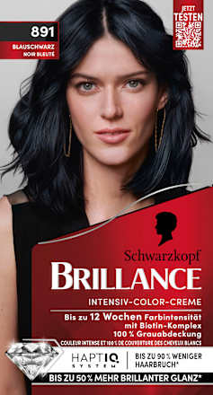 Haarfarbe 891 Blauschwarz Schwarzkopf Brillance