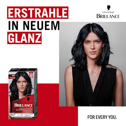 Haarfarbe 891 Blauschwarz Schwarzkopf Brillance