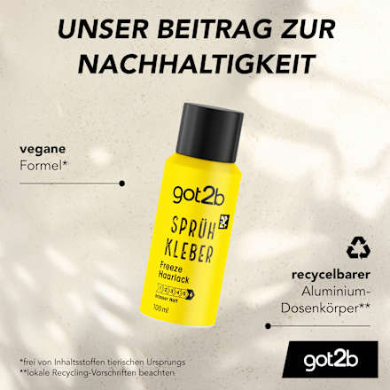 Haarlack Sprühkleber, Reisegröße got2b
