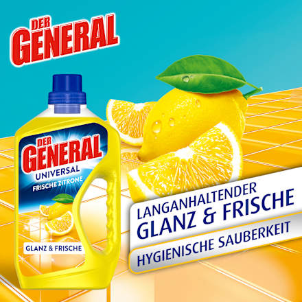 Allzweckreiniger Zitrone DER GENERAL