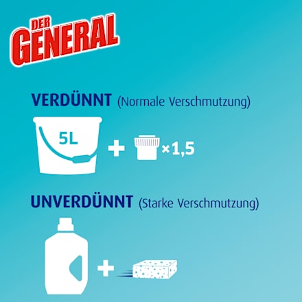 Allzweckreiniger Zitrone DER GENERAL