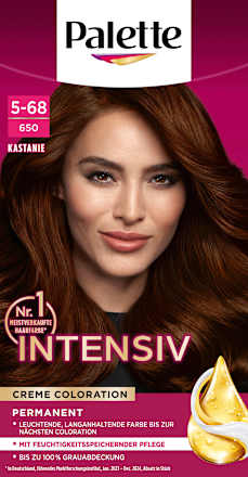 Haarfarbe 5-68/650 Kastanie Palette Intensive Color Creme