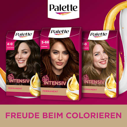 Haarfarbe 5-68/650 Kastanie Palette Intensive Color Creme