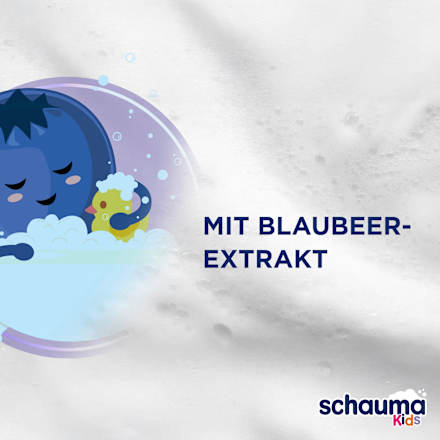 Kinder Shampoo & Waschgel Blaubeere schauma
