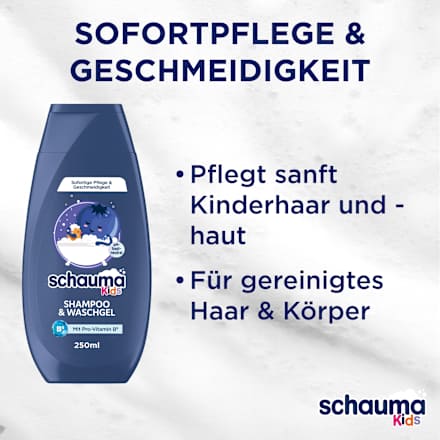 Kinder Shampoo & Waschgel Blaubeere schauma