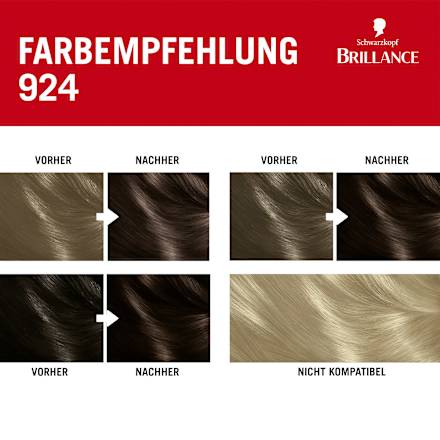 Haarfarbe 924 Schokobraun Schwarzkopf Brillance