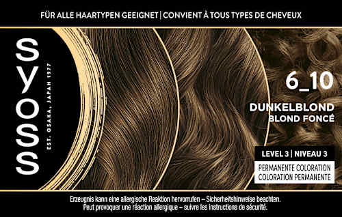 Haarfarbe 6_10 Dunkelblond Syoss Oleo Intense