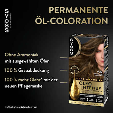 Haarfarbe 6_10 Dunkelblond Syoss Oleo Intense