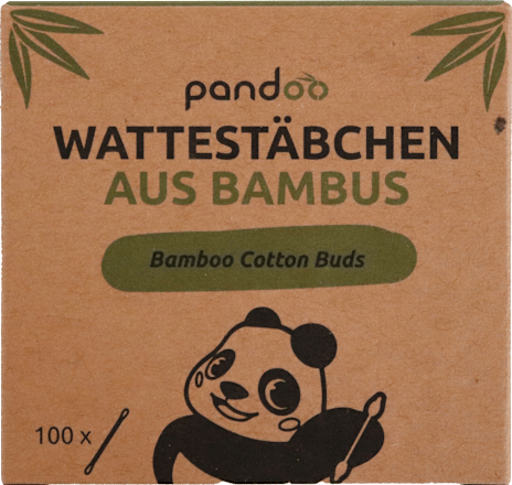Bambusové vatové tyčinky pandoo