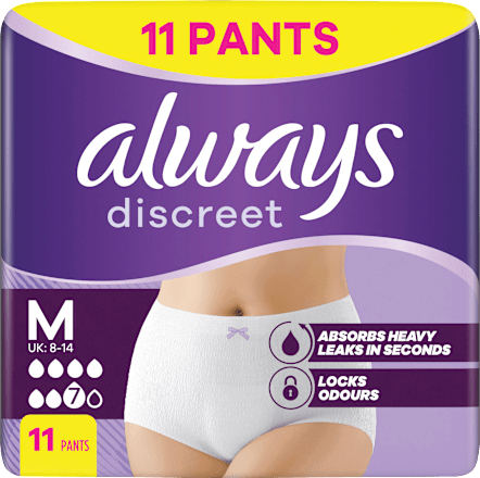discreet Pants Inkontinenz Plus Gr. M always