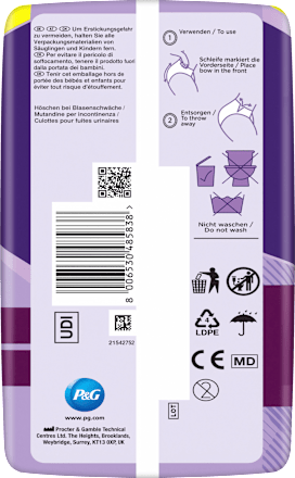 discreet Pants Inkontinenz Plus Gr. L always