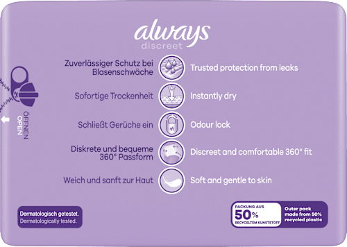 discreet Pants Inkontinenz Plus Gr. L always